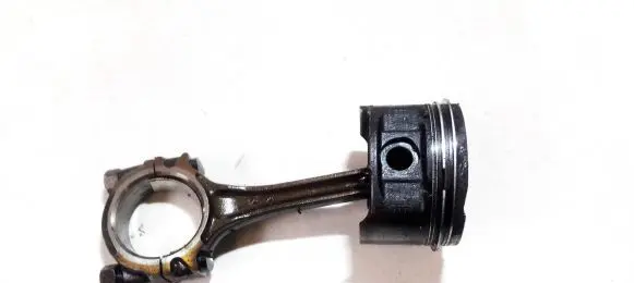 Piston with connecting rod
