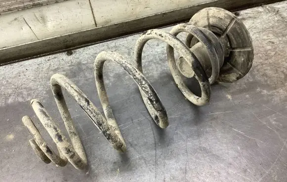 Opel Astra G Rear coil spring 90538498