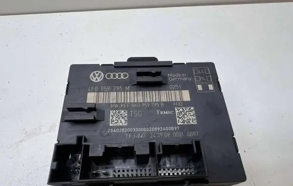 Audi A6 S6 C6 4F Door control unit/module 4F0959795M 8K0959795B