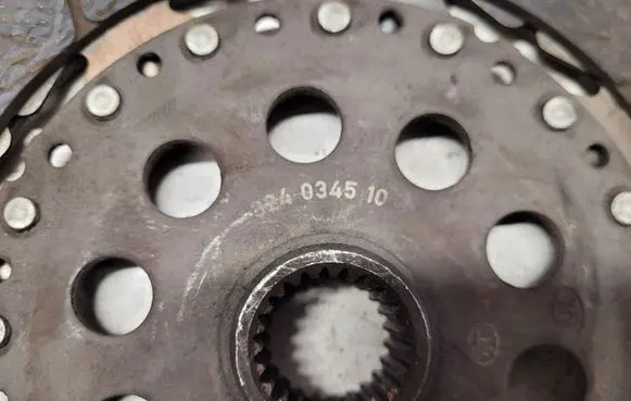 Opel Vectra C Clutch pressure plate 324034510