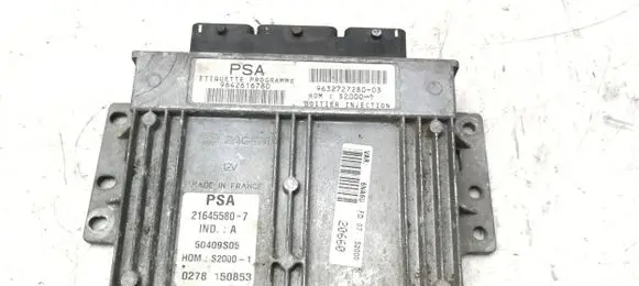 Citroen Xsara Picasso Engine control unit/module 9642616780 S20001 9632727280