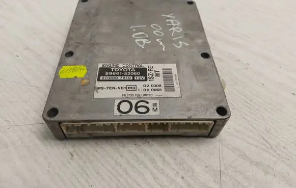 Toyota Yaris Engine control unit/module 8966152060 2110007210 020308