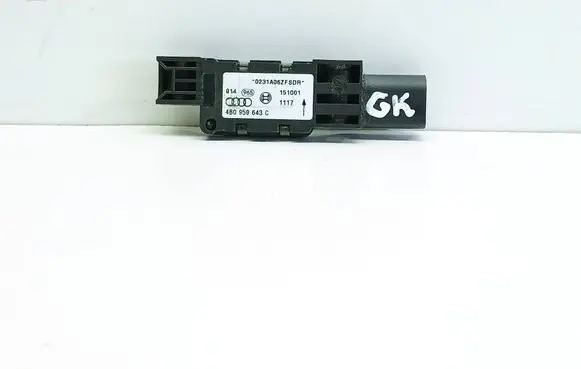 Audi A6 S6 C5 4B Airbag deployment crash/impact sensor 4B0959643C 0231A06ZFSDR 151001
