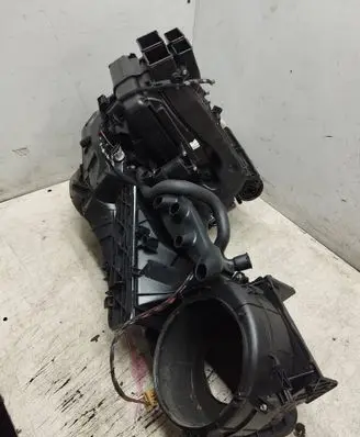 Interior heater climate box assembly