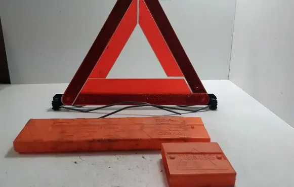 Emergency warning sign