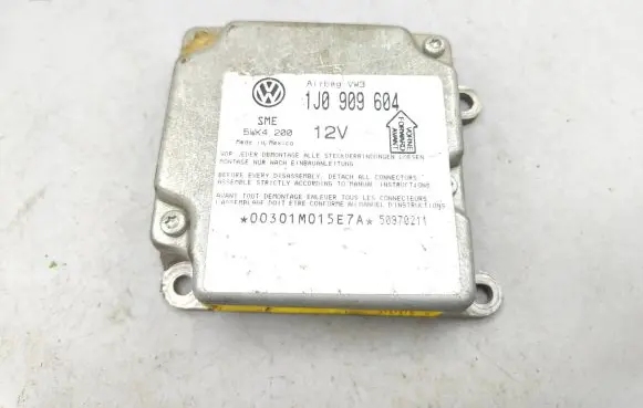 Volkswagen PASSAT B5 Airbag control unit/module 1J0909604
