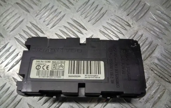 Peugeot 407 Tire pressure control unit 9660499380