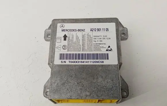 Mercedes-Benz E W212 Airbag control unit/module A2129011105 5WK44771