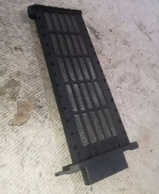 Electric cabin heater radiator