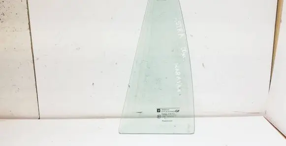Rear vent window glass