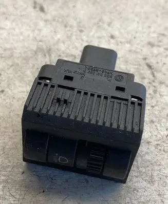 Volkswagen Polo Headlight level height control switch 6q0941333b