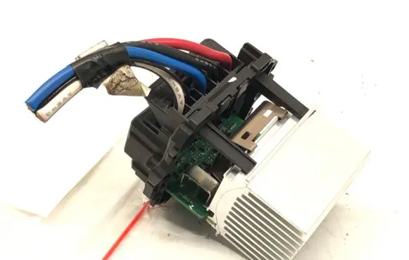 Toyota Aygo AB40 Heater blower motor/fan resistor T1000035N-D
