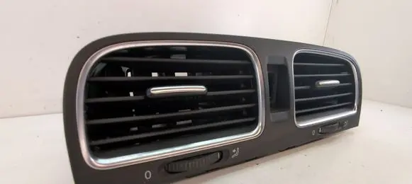 Volkswagen Golf VI Dash center air vent grill 5K0815736D
