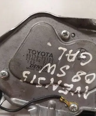 Toyota Avensis T250 Rear window wiper motor 8513005100 2596000103