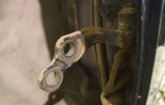 Rear door lower hinge