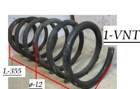 Volkswagen Jetta II Front coil spring