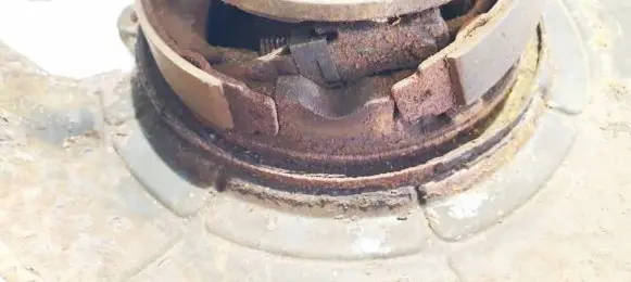 Saab 9-5 Handbrake/parking brake pads 