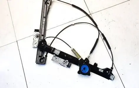 Sliding door window regulator with motor