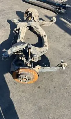 Rear axle beam