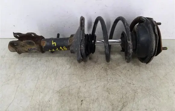 Front shock absorber with coil spring