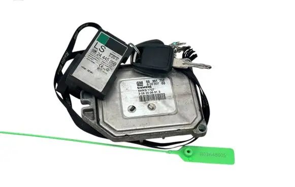 Opel Zafira A Engine ECU kit and lock set