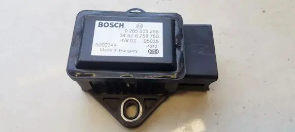 BMW 5 E60 E61 ESP acceleration yaw rate sensor 34526758750 0265005266