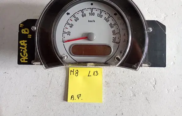 Opel Agila B Speedometer (instrument cluster) 93168002 3410052K0 C102806