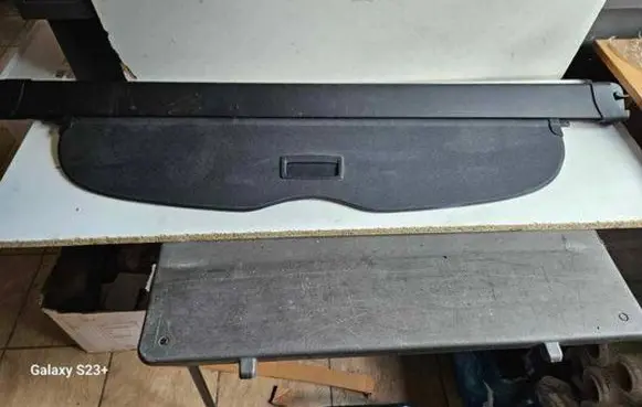 Parcel shelf load cover