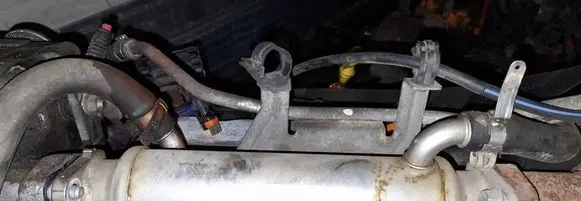 Fiat Ducato EGR valve cooler 