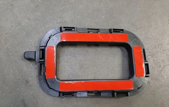 Porsche Cayenne (92A) Bumper support mounting bracket corner 7P5807772