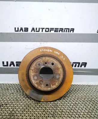 Nissan Qashqai Rear brake disc 432064EA0B
