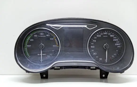 Audi A3 S3 8V Speedometer (instrument cluster) 8V0920872K 1555011558 A2C94975000