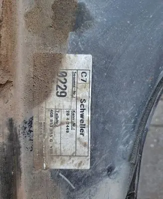 Audi A6 S6 C7 4G Sill 4G0853855G
