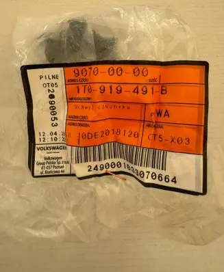 Volkswagen Touran I Front parking sensor holder (PDC) 1T0919491B