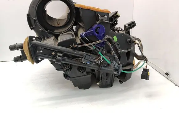 Interior heater climate box assembly