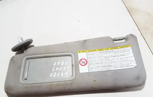Lexus IS 220D-250-350 Sun visor
