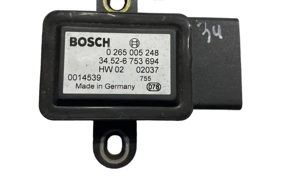 ESP acceleration yaw rate sensor