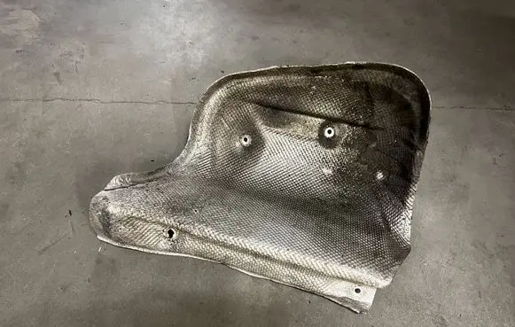 Porsche 911 996 Exhaust heat shield 99650547800