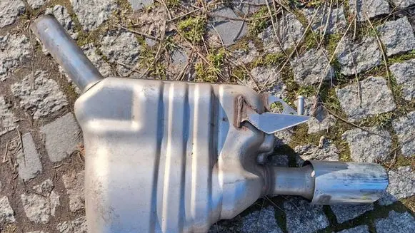 Audi A4 S4 B8 8K Muffler ending 
