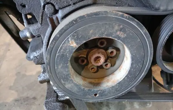 Audi A6 S6 C6 4F Crankshaft pulley