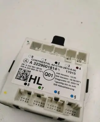 Mercedes-Benz C W205 Door control unit/module A2229001814 A2229015803