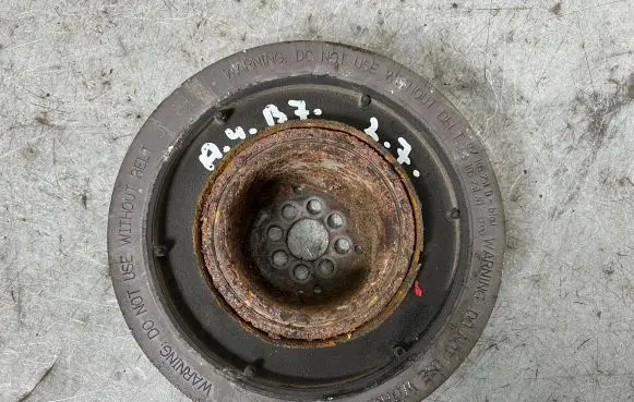 Audi A4 S4 B7 8E 8H Crankshaft pulley 057105251D 059105251AD