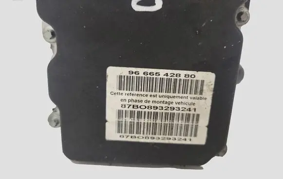 Citroen C5 ABS Pump 9666542880