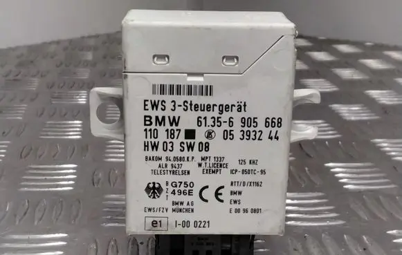 BMW 5 E39 Immobilizer control unit/module 61356905668 05393244