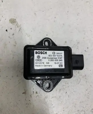 Audi A6 S6 C5 4B ESP acceleration yaw rate sensor 8E0907637A 0265005245