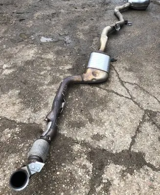 Mercedes-Benz E W214 Muffler/silencer A2134905905