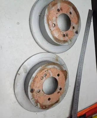 Hyundai Santa Fe Rear brake disc