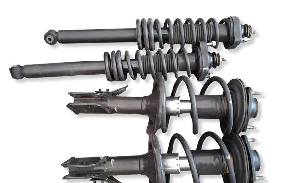 Mitsubishi Lancer Evolution X Set of springs and shock absorbers (Front and rear) 4162A058 4060A127