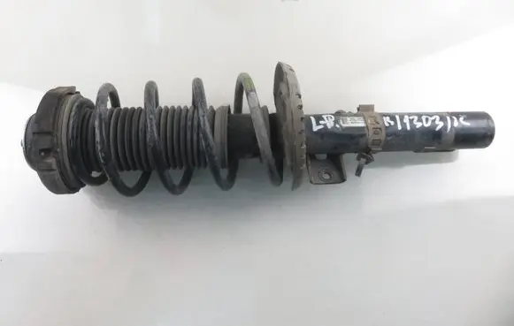 Front shock absorber with coil spring