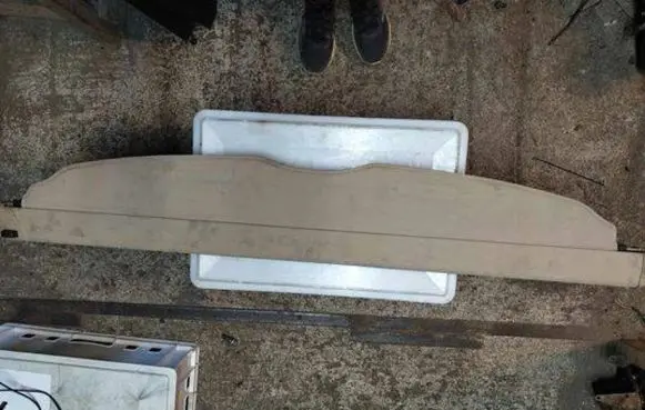 Volkswagen Sharan Parcel shelf load cover 